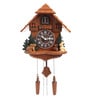 Brown Solid Wood Analog Cuckoo Clock