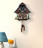 Brown Solid Wood Analog Cuckoo Clock