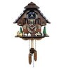 Brown Solid Wood Analog Cuckoo Clock