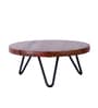Brown Wood Handcrafted Cake Stand