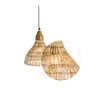 Amora Brown Wood Hanging Light