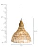 Amora Brown Wood Hanging Light
