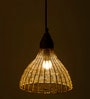 Amora Brown Wood Hanging Light
