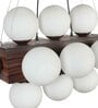Brown Wood Chandelier