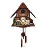 Brown Solid Wood Analog Cuckoo Clock