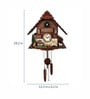 Brown Solid Wood Analog Cuckoo Clock