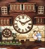 Brown Solid Wood Analog Cuckoo Clock