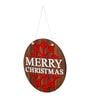 Brown Wood Christmas Wreath
