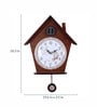 Brown Solid Wood Analog Cuckoo Clock