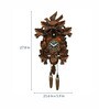 Brown Solid Wood Analog Cuckoo Clock