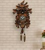 Brown Solid Wood Analog Cuckoo Clock