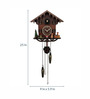 Brown Wooden Dog Analog Cuckoo Clock