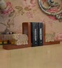 Elephant Brown Engineered Wood Bookend