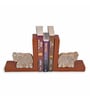 Elephant Brown Engineered Wood Bookend