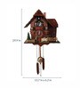 Brown Solid Wood Analog Cuckoo Clock