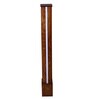 Brown Shade Floor Lamp With Wood Base