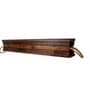 Indian Oak & Dark Walnut Handmade Double Partition Wooden Planter