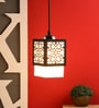 Adriane Brown Wood Hanging Light