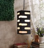 Katana Brown Wood Hanging Light