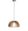Skyler Brown Wood Hanging Light
