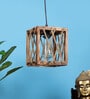 Nico Brown Wood Hanging Light