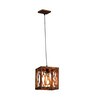 Nico Brown Wood Hanging Light