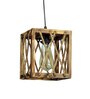 Nico Brown Wood Hanging Light