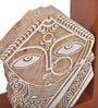 Lady Faced Brown Engineered Wood Bookend