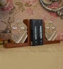Lady Faced Brown Engineered Wood Bookend