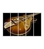 Brown Wood Multiple Frames Beautiful Guitar Art Panels