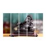 Brown Wood Multiple Frames Beautiful Lord Ganesha Art Panels