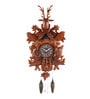 Brown Solid Wood Analog Cuckoo Clock