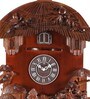 Brown Solid Wood Analog Cuckoo Clock