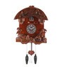 Brown Solid Wood Analog Cuckoo Clock