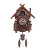 Brown Solid Wood Analog Cuckoo Clock