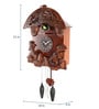 Brown Solid Wood Analog Cuckoo Clock