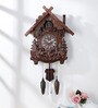 Brown Solid Wood Analog Cuckoo Clock