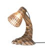 Brown Wood Table Lamp