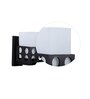 Lorelai Brown Wood Wall Sconces