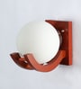 Porco Brown Wood Wall Sconces
