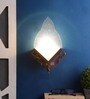 Brown Wood Wall Light