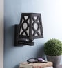 Brown Wood Wall Light