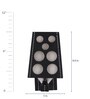 Brown Wood Wall Light