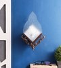 Brown Wood Wall Light