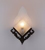 Brown Wood Wall Light