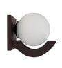 Pinewood Night Lamp with Pink Fabric Shade