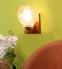 Brown Wood Wall Lights