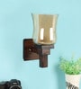 Brown Wood Wall Lights