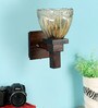 Brown Wood Wall Lights