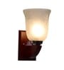 Imperial Brown Wood Wall Sconces